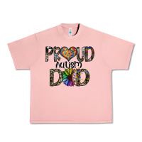 Salmon proud autism dad Urban Heavy Tee - SublimationCraftShop