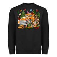 Black Mexican Gnome Truck Heavyweight Sweatshirt - texasbilliewilder