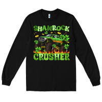 Black shamrock crusher Long Sleeve Tee - Artiststas