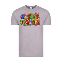 Vintage Zinc ausome autism teacher Vintage Tee - Zillion Design Studio