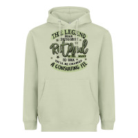 Matcha the legend has officially retired Heavyweight Hoodie - MaliasSmallBusiness