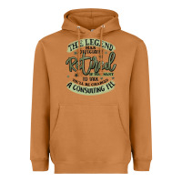 Meerkat the legend has officially retired Heavyweight Hoodie - MaliasSmallBusiness