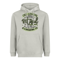 Moon Dust the legend has officially retired Heavyweight Hoodie - MaliasSmallBusiness