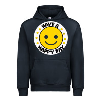 Navy Have A Happy Day Urban Hoodie - Bettercallsaul