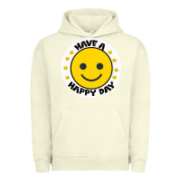Pigment Pistachio Have A Happy Day Urban Hoodie - Bettercallsaul