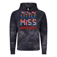 Cloud Black little miss America Vintage Hoodie - Zillion Design Studio