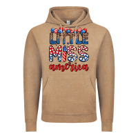 Vintage Coffee little miss America Vintage Hoodie - Zillion Design Studio