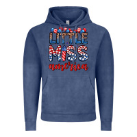 Vintage Denim little miss America Vintage Hoodie - Zillion Design Studio