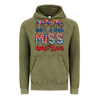 Vintage Olive little miss America Vintage Hoodie - Zillion Design Studio