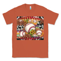 Copper baseball leopard cowhide sunflower Classic Tee - JahusDesignShop