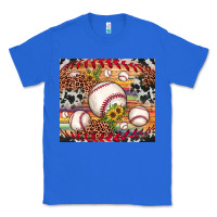 True Royal baseball leopard cowhide sunflower Classic Tee - JahusDesignShop