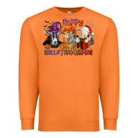 Carrot Happy Hallothanksmas goats Premium Sweatshirt - NancyCooperArtShop
