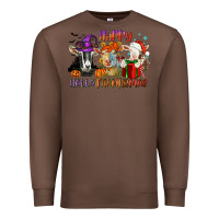 Chestnut Happy Hallothanksmas goats Premium Sweatshirt - NancyCooperArtShop