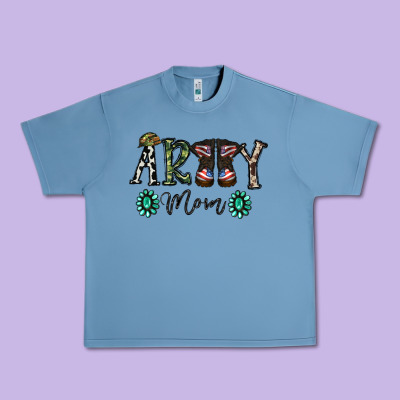 Army Mom Urban Heavy Tee Designed By Sublimationcraftshop