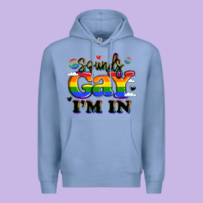 Sounds Gay I'm In Premium Hoodie Designed By Lillyallendesigns