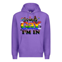 Purple sounds gay i'm in Premium Hoodie - LillyAllenDesigns