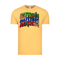 Vintage Mustard autism autism autism Vintage Tee - Zillion Design Studio