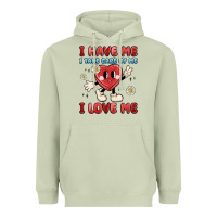 Matcha i have me i take care of me i love me Heavyweight Hoodie - MaliasSmallBusiness