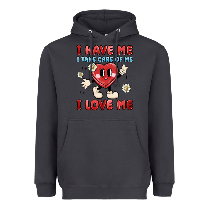 I Have Me I Take Care Of Me I Love Me Heavyweight Hoodie by MaliasSmallBusiness | Teevron