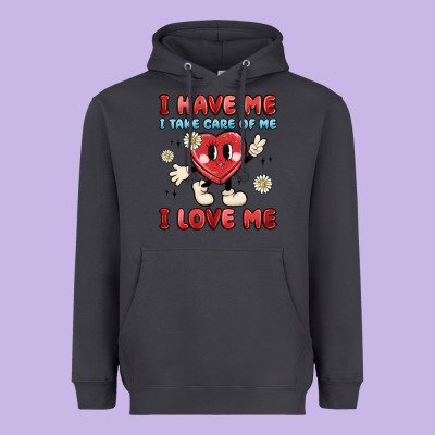 I Have Me I Take Care Of Me I Love Me Heavyweight Hoodie Designed By Maliassmallbusiness