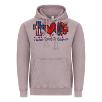 Vintage Zinc faith love freedom Vintage Hoodie - Zillion Design Studio