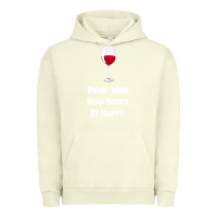 Pigment Pistachio drink wine, read books, be happy Urban Hoodie - Bettercallsaul