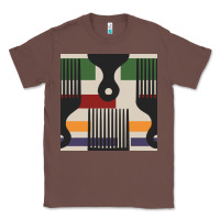 Chestnut afro comb seamless pattern Classic Tee - BundleAndBundleShop
