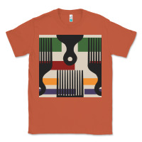 Copper afro comb seamless pattern Classic Tee - BundleAndBundleShop