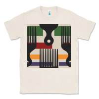 Natural afro comb seamless pattern Classic Tee - BundleAndBundleShop