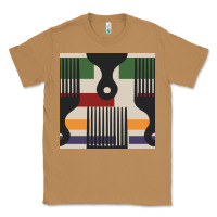 Toasted Coconut afro comb seamless pattern Classic Tee - BundleAndBundleShop
