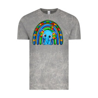 Cloud Rock autism elephant rainbow Vintage Tee - Zillion Design Studio