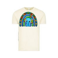 Vintage Arctic autism elephant rainbow Vintage Tee - Zillion Design Studio