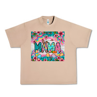 Burro Easter Mama Leopard tumbler Easter Day Urban Heavy Tee - Neo Western
