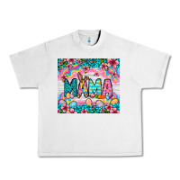 Lunar Rock Easter Mama Leopard tumbler Easter Day Urban Heavy Tee - Neo Western