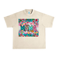 Sandshell Easter Mama Leopard tumbler Easter Day Urban Heavy Tee - Neo Western
