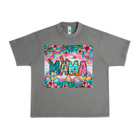 Tornado Easter Mama Leopard tumbler Easter Day Urban Heavy Tee - Neo Western