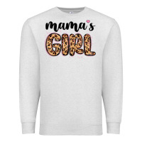 Oatmeal Heather mama s girl malias Premium Sweatshirt - MaliasSmallBusiness