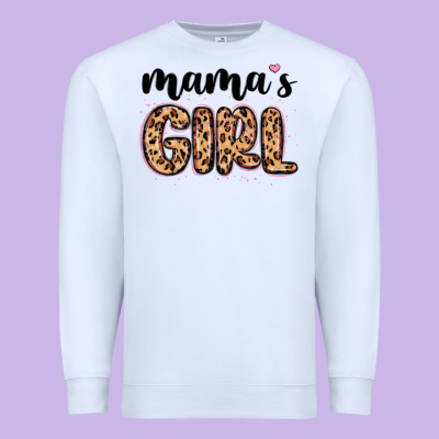 Mama S Girl Malias Premium Sweatshirt Designed By Maliassmallbusiness