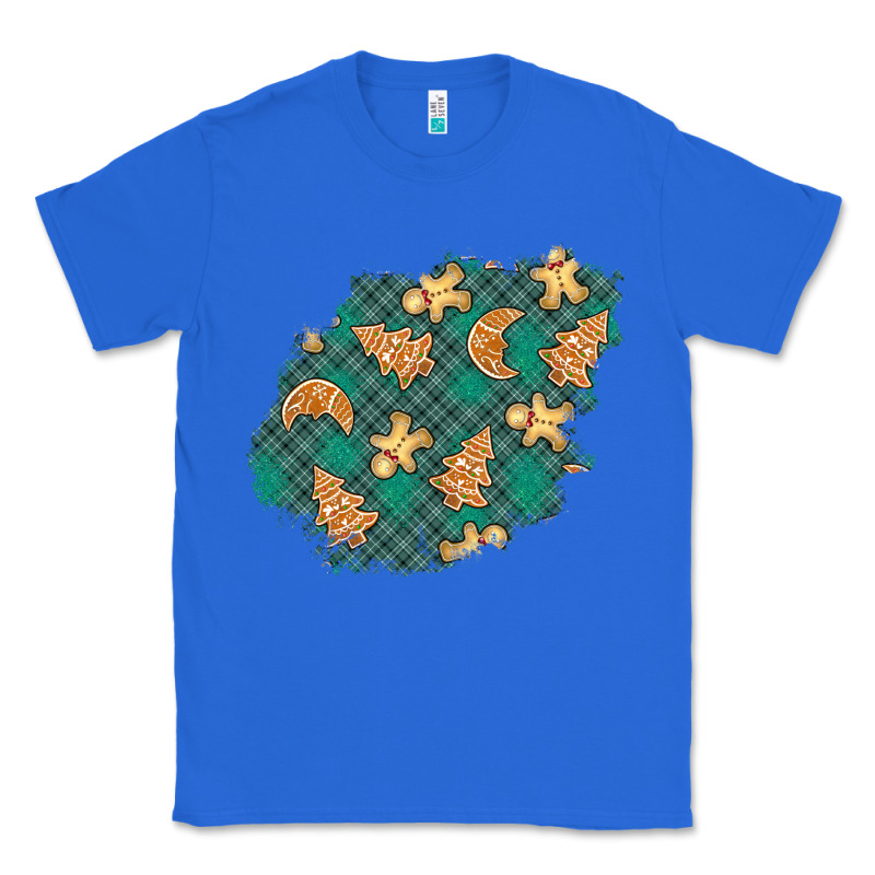 Christmas Gingerbread Cookies Patch Classic Tee by BundleAndBundleShop | Teevron