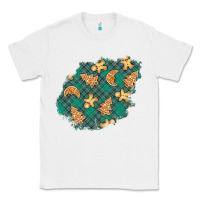 White christmas gingerbread cookies patch Classic Tee - BundleAndBundleShop