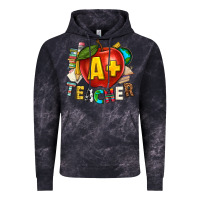 Cloud Black a plus teacher Vintage Hoodie - texasbilliewilder