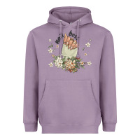 Lavender nail boss Heavyweight Hoodie - MaliasSmallBusiness