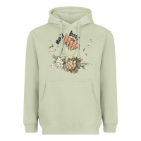 Matcha nail boss Heavyweight Hoodie - MaliasSmallBusiness