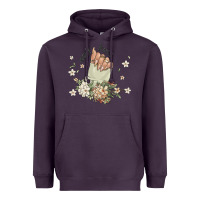 Plum nail boss Heavyweight Hoodie - MaliasSmallBusiness