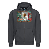 Smoke mexico gemstone leopard Zipper Hoodie - AdoDesignShop