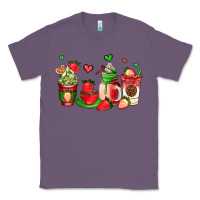 Lavender strawberry coffee cups Classic Tee - AdoDesignShop