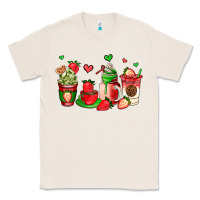Natural strawberry coffee cups Classic Tee - AdoDesignShop