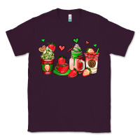 Plum strawberry coffee cups Classic Tee - AdoDesignShop