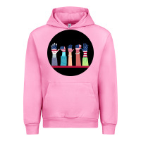 Fuchsia Pink America Urban Hoodie - Bettercallsaul