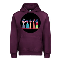 Mauve Wine America Urban Hoodie - Bettercallsaul